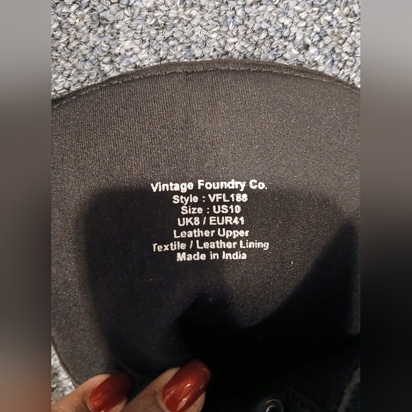 🍂🍁FALL MUST HAVE🍁🍂Tall Leather Navy Boots. Sz 10N - Picture 6 of 8